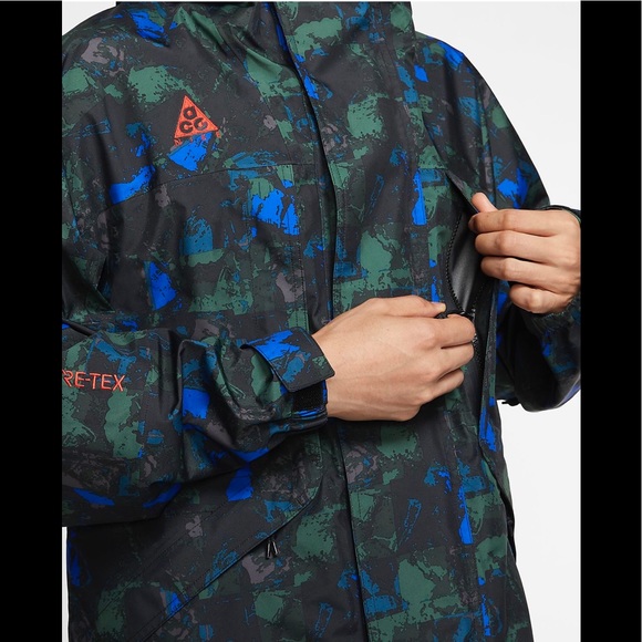 Men’s Nike ACG Gore-Tex All Over Print Jacket Sz S - Picture 12 of 14